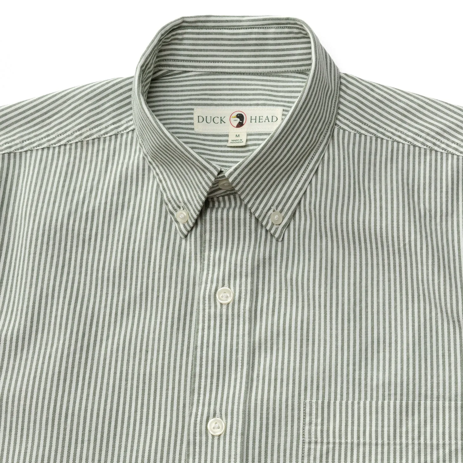 Collins Stripe Cotton Oxford Sport Shirt