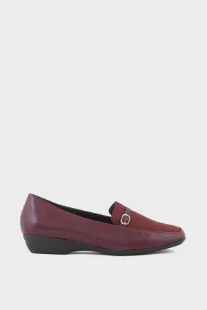 Comfort Moccasin IK7004-Maroon