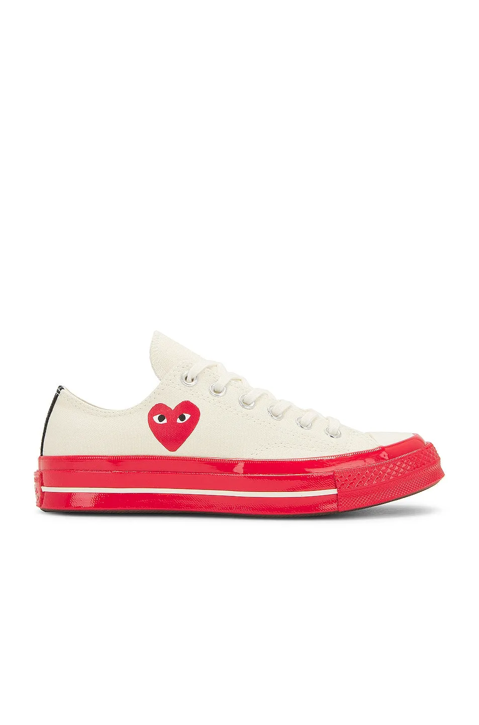 Comme des Garçons Converse Red Sole Low Top sneakers, white