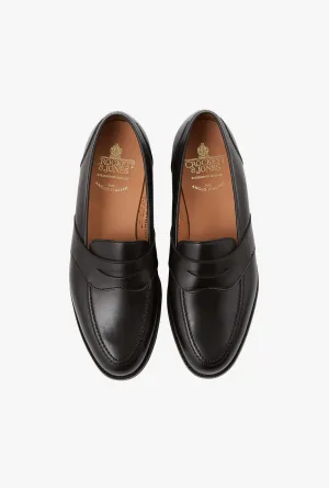 Crockett & Jones Bradbourne Loafer Black Calf City Sole