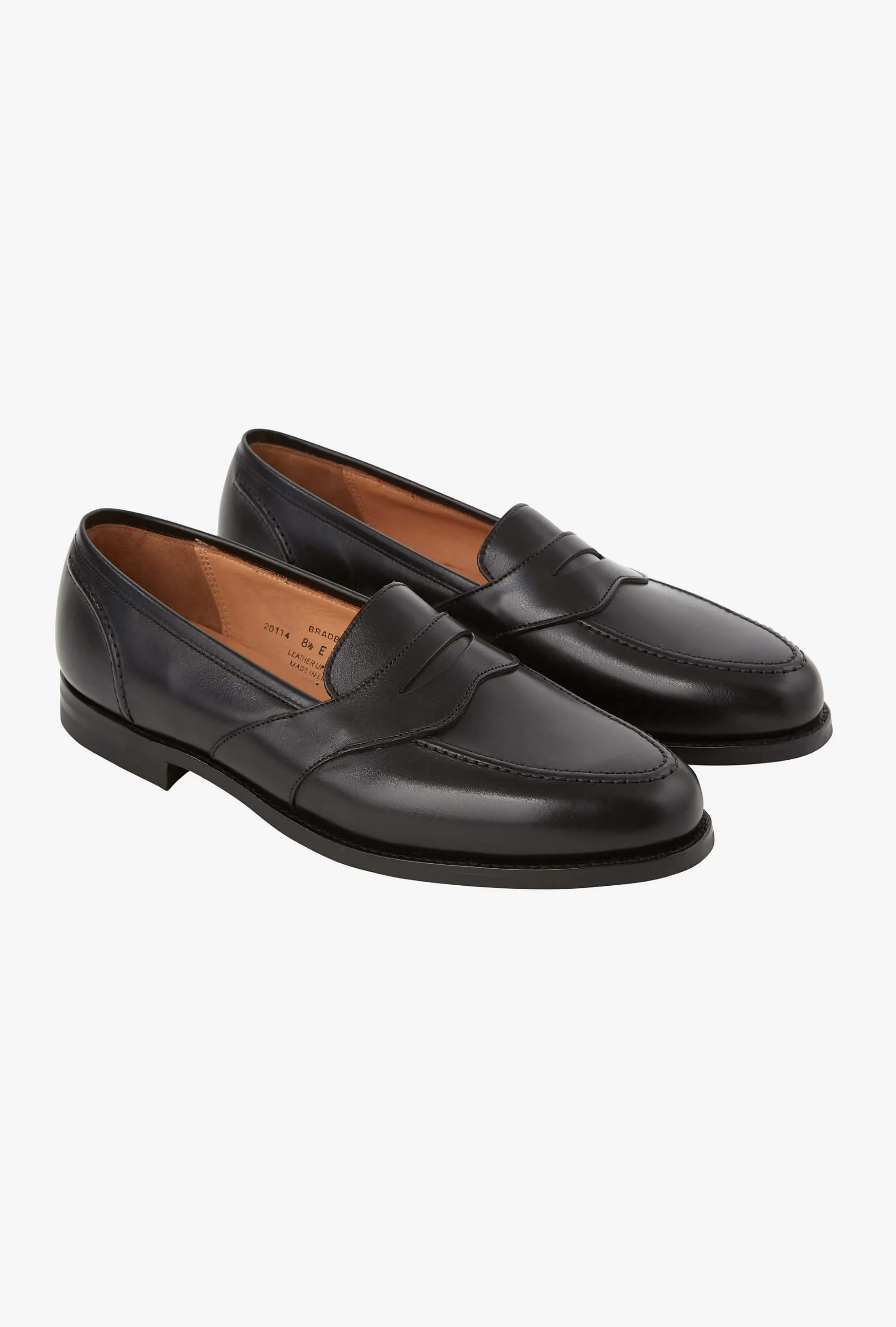 Crockett & Jones Bradbourne Loafer Black Calf City Sole