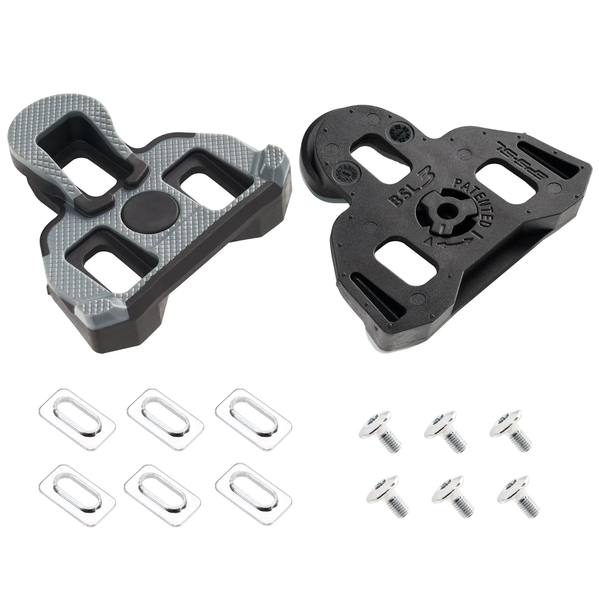 CyclingDeal Compatible with Shimano SPD-SL Anti Slip Cleats Set - Compatible with Shimano Road Bike Bicycle Pedals - 0 Degree Floating