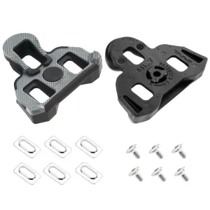 CyclingDeal Compatible with Shimano SPD-SL Anti Slip Cleats Set - Compatible with Shimano Road Bike Bicycle Pedals - 0 Degree Floating