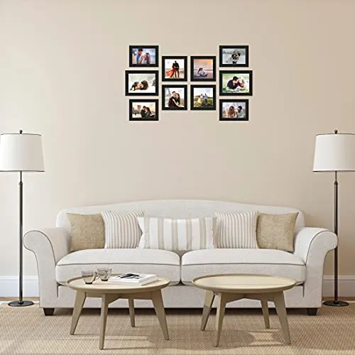 DJ ARTS Collage Photo Frames, Set of 10 Wall Hanging