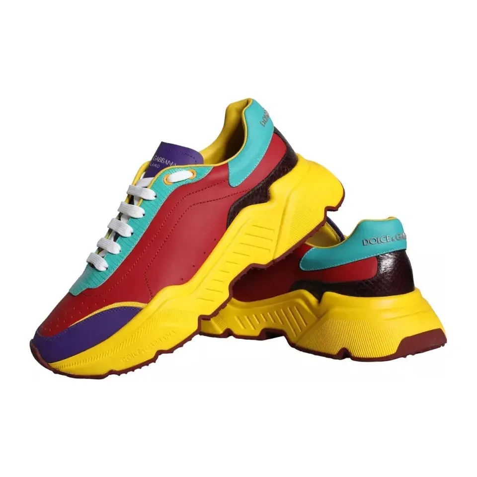 Dolce & Gabbana Multicolor Daymaster Low Top Sneakers Shoes