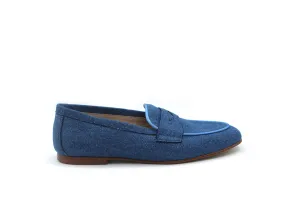 Don Louis Denim Azul Penny Loafer