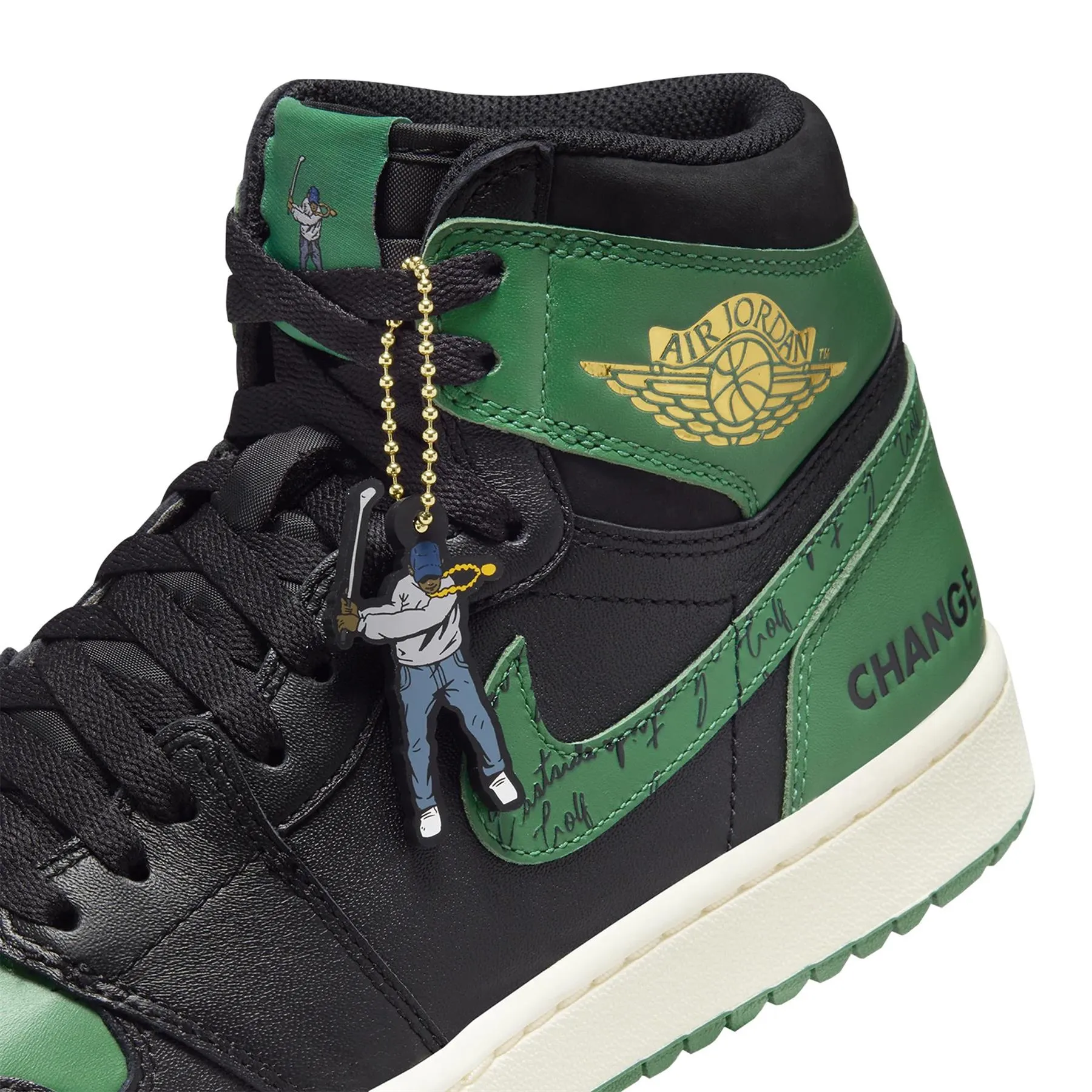 Eastside Golf x Air Jordan 1 High G NRG 1961 Golf Shoes Black - W23