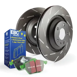 EBC Brakes S2KF1490 S2 Kits Greenstuff 2000 and USR Rotors;