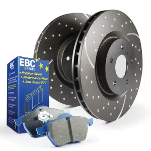 EBC Brakes S6KR1131 Disc Brake Pad and Rotor / Drum Brake Shoe and Drum Kit