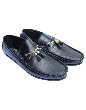 EX-4973-Black-Men Driving Moccasins