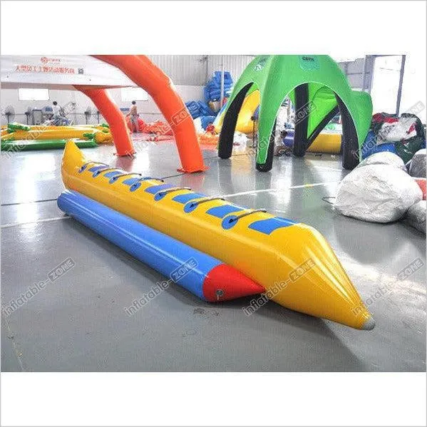 Excellent Flying Fish Banana Inflatable Boat Floating Water Game