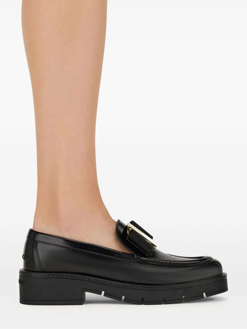 Ferragamo Chunky Bow Loafers for Women