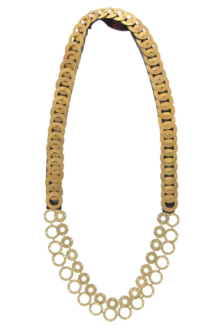 FIONA PAXTON RAQUEL Gold Chains Necklace