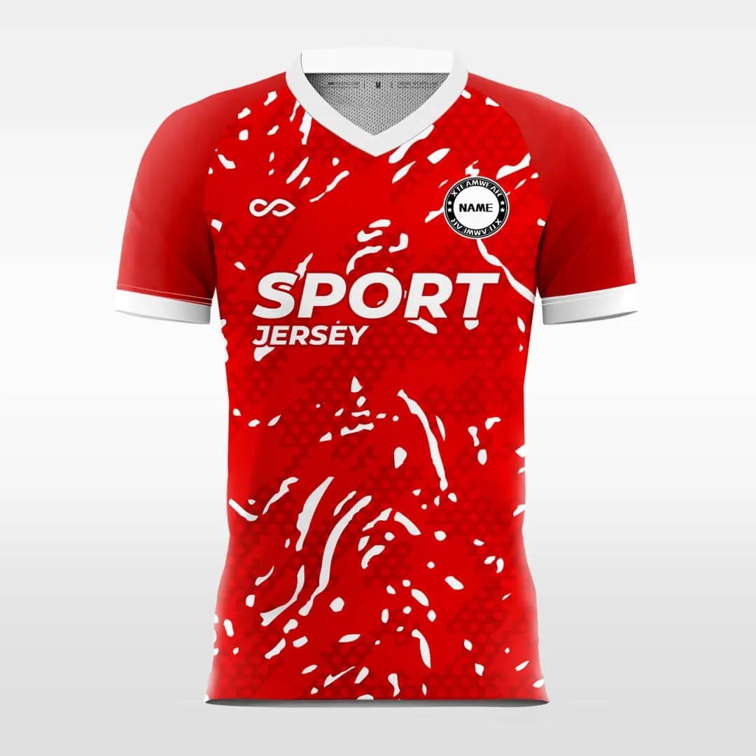 Fire - Custom Soccer Jersey for Men Sublimation