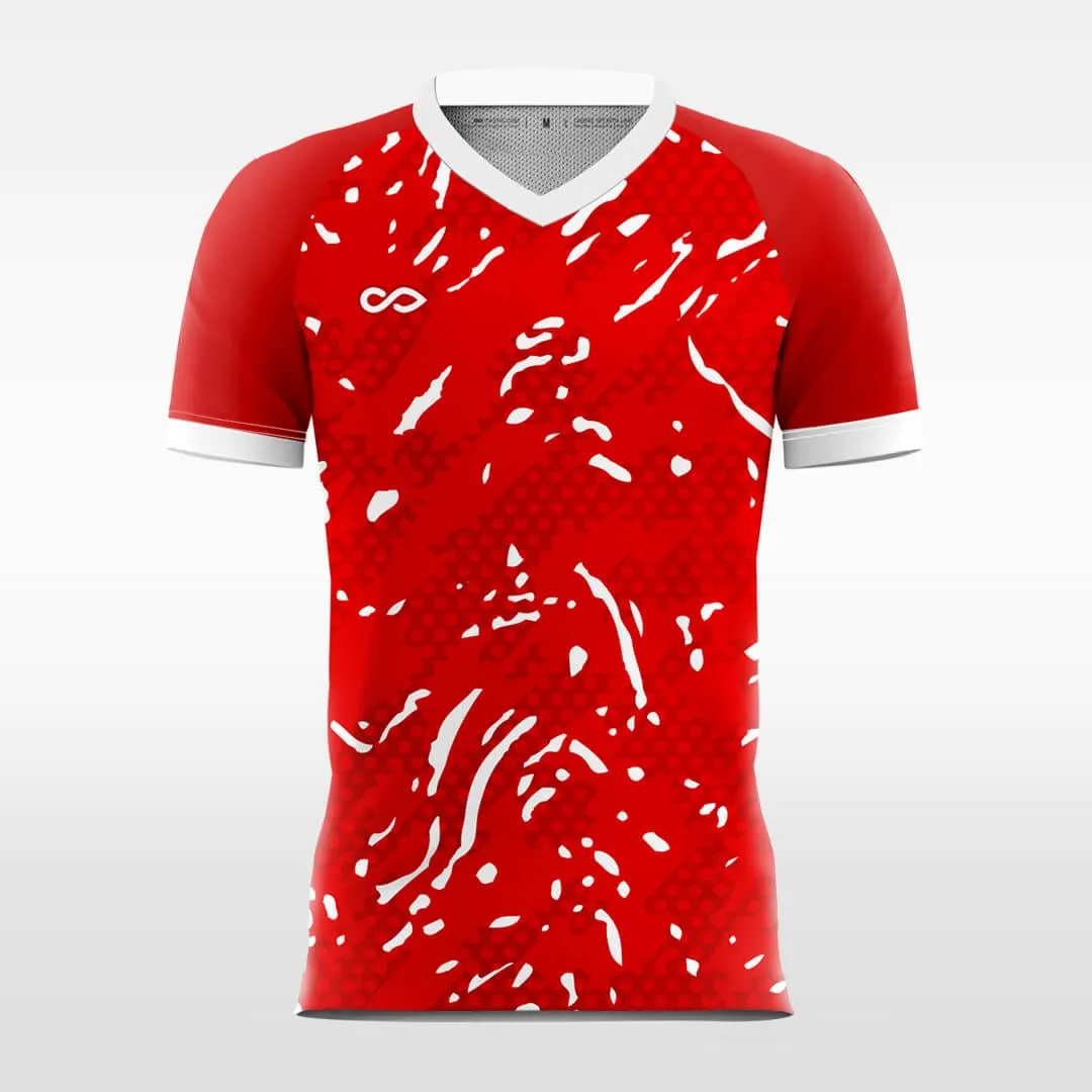 Fire - Custom Soccer Jersey for Men Sublimation