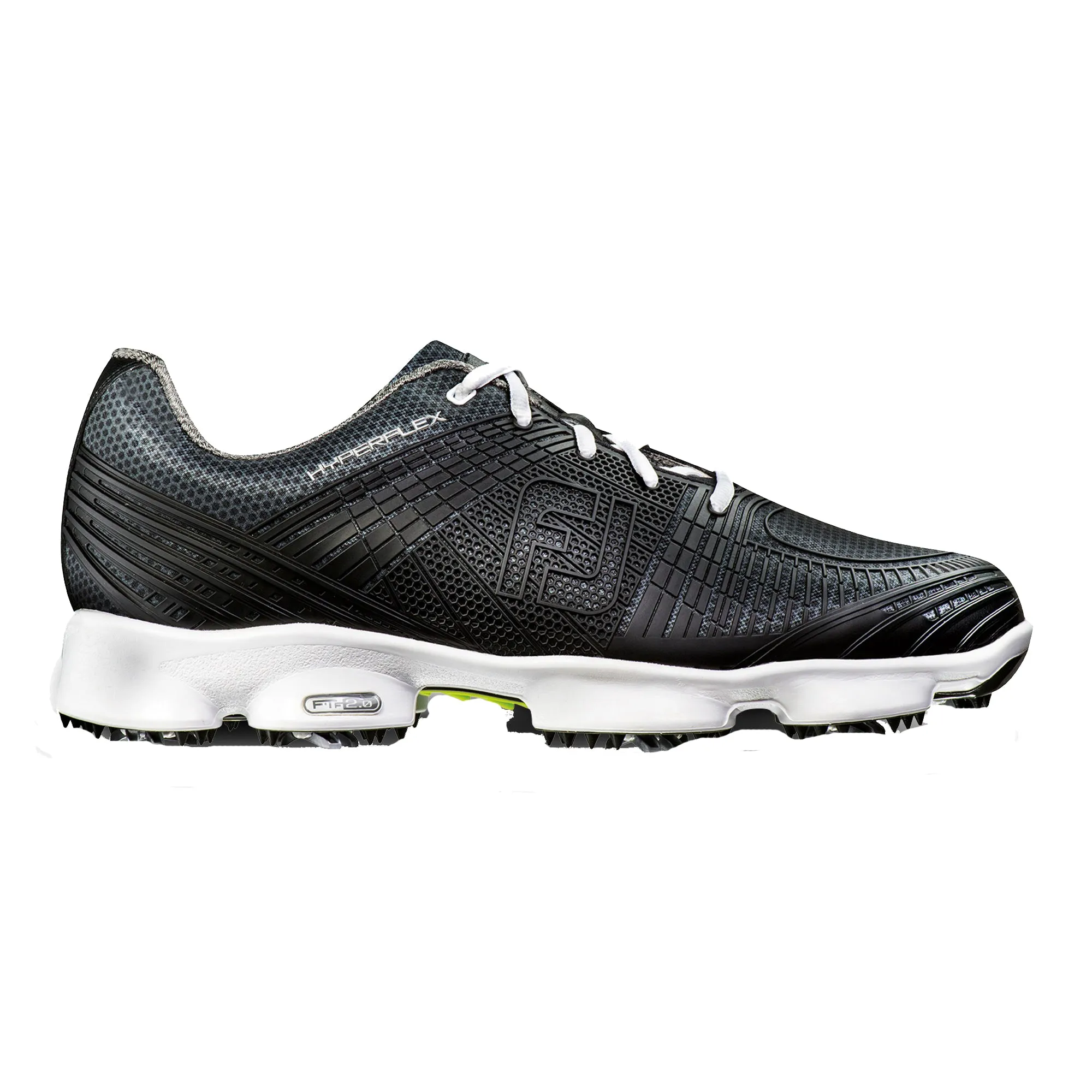 FootJoy HyperFlex II Black Mens Golf Shoes