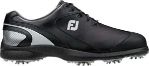 FootJoy Men's Sport LT Golf Shoes 58038 - Black/Silver - 9.5 - Medium