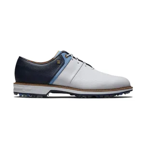 FOOTJOY Premiere Series Men's Spiked Shoes (White/Blue)