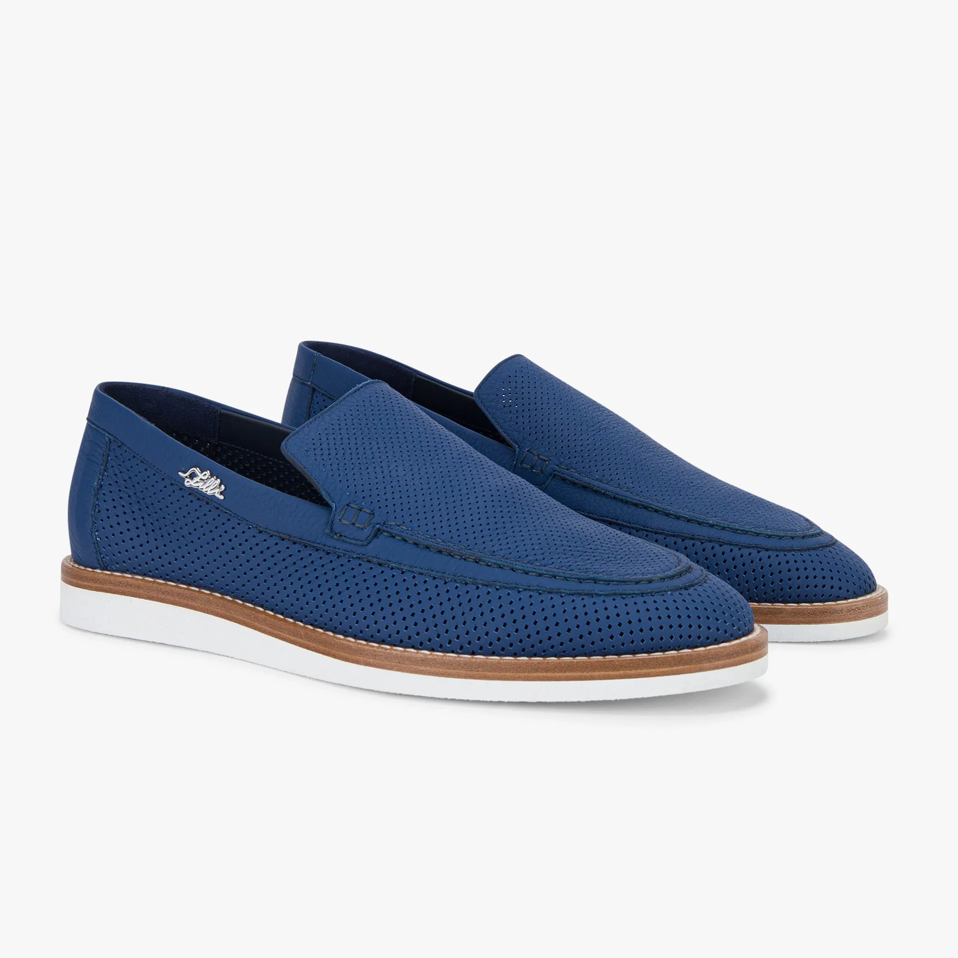 Full Perforated Deerskin Moccassin