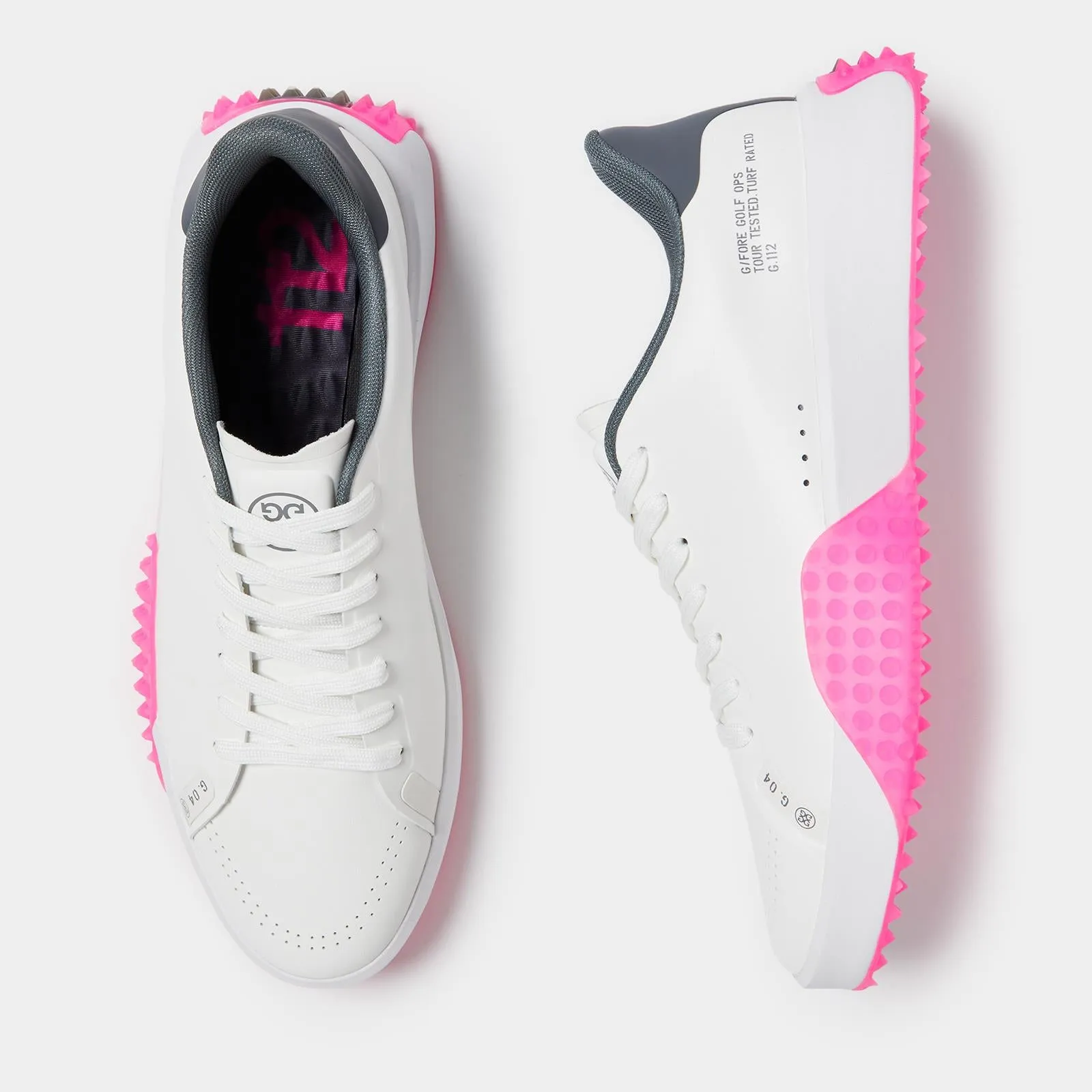 G.112 Golf Shoe Snow/Knockout Pink - AW24