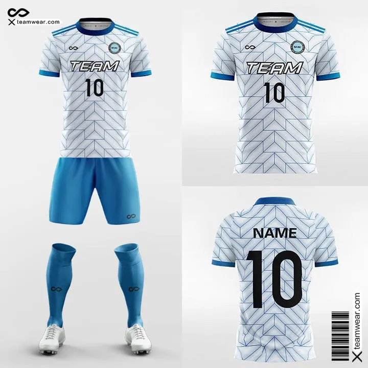 Geometric Print - Custom Sublimation Soccer Kits Short Sleeve