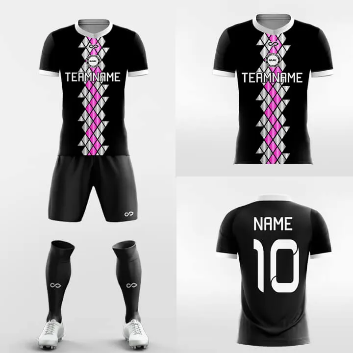 Geometric Storm - Custom Soccer Jerseys Kit Sublimated for Team FT260214S