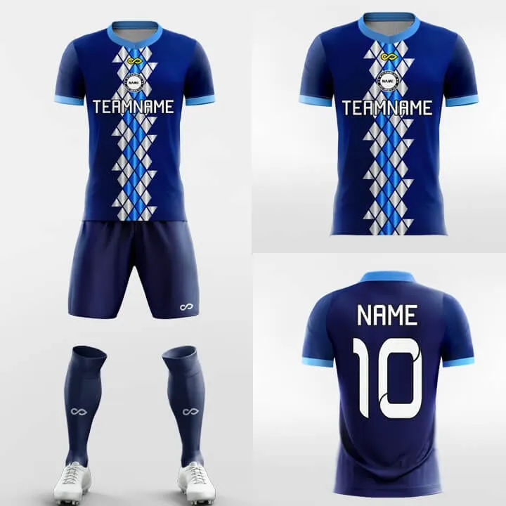 Geometric Storm - Custom Soccer Jerseys Kit Sublimated for Team FT260214S