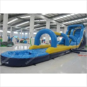 Giant Water Slides Inflatable Slides Water Park Amusement Park Party