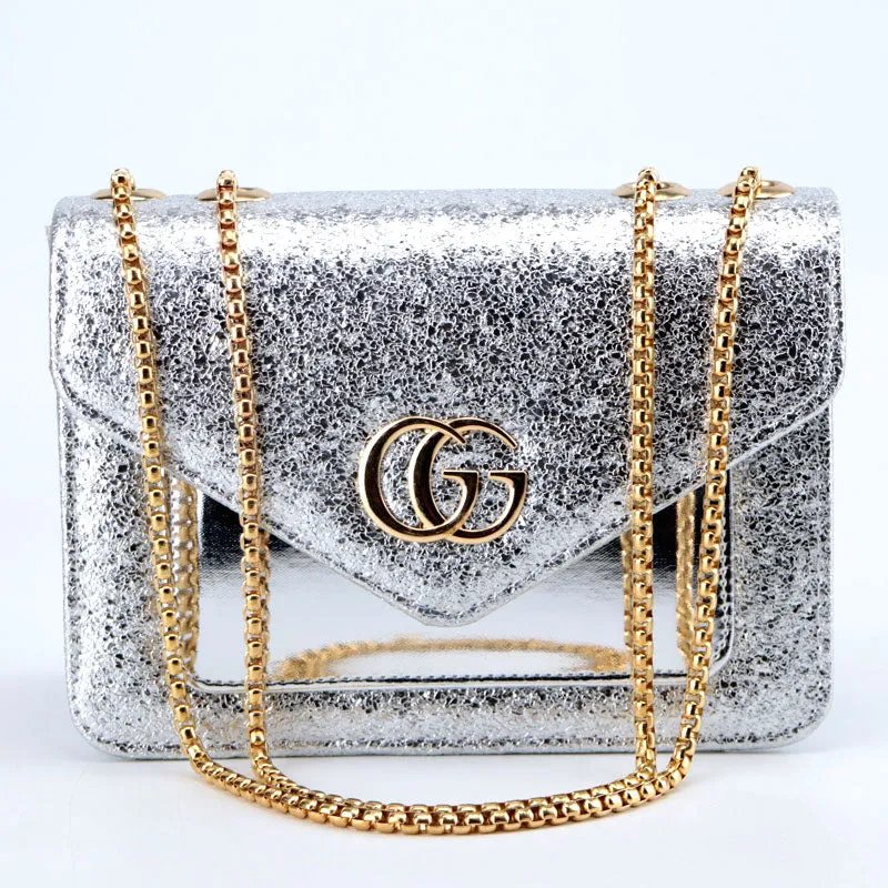 GU Marmont Bag Metallic Tassel Decor Evening Bag