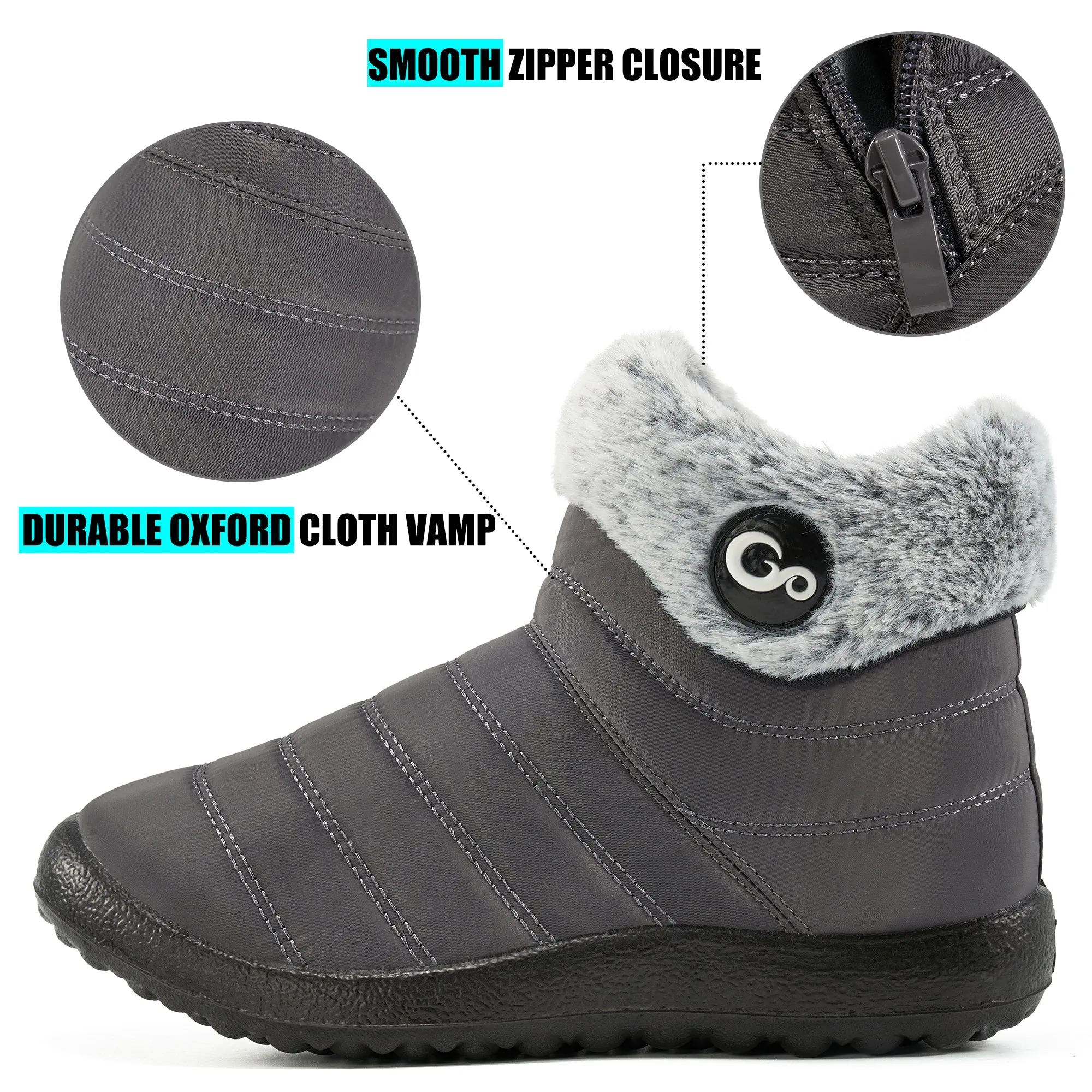 HARENC™Winter zipper snow boots 2022