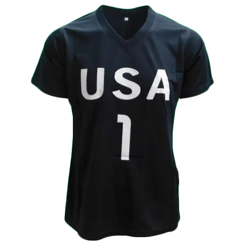 Hope Solo Autographed USA Soccer Jersey Black (JSA)