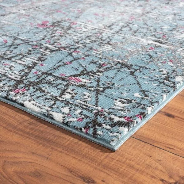 Impulse Lr81854 Blue/Pink Rug