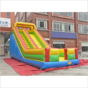 Inflatable Minons Slide,Orange Inflatable Slide,Curved Inflatable Slide