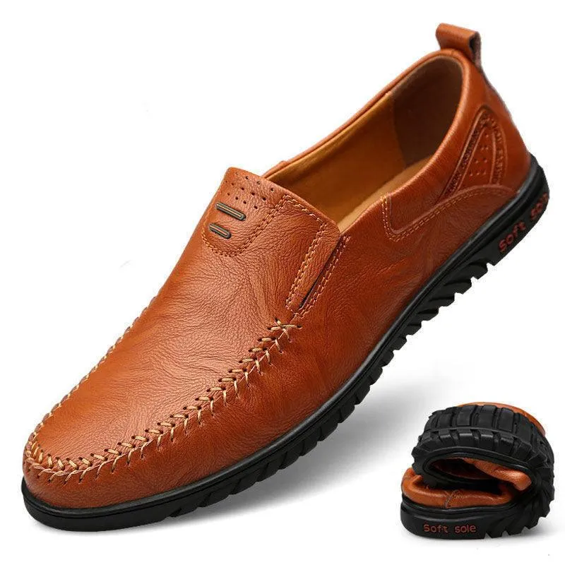 Italian Leather Moccasins