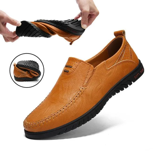 Italian Leather Moccasins