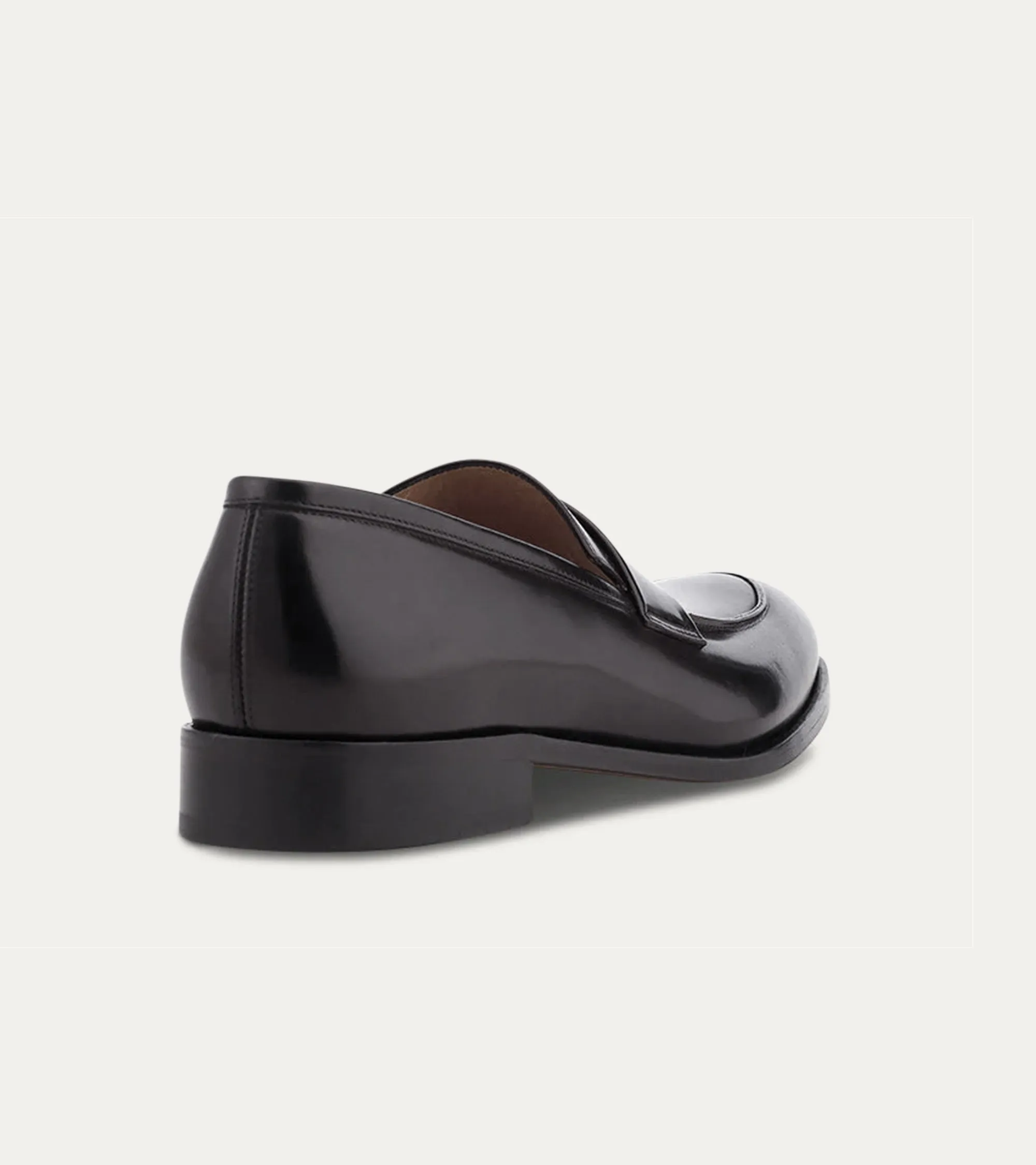 Jack Square Keeper Loafer in Black