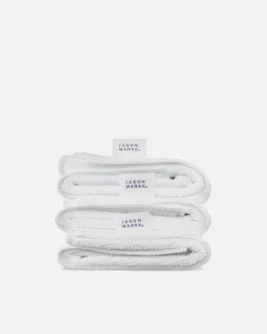 Jason Markk Premium Microfiber Towel 3 Pack White