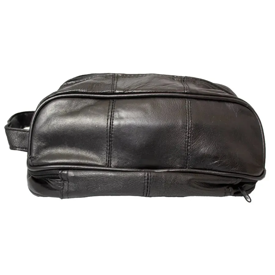 JBG International Leather Toiletry Bag