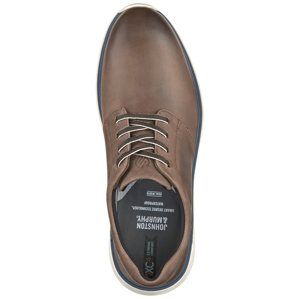 Johnston & Murphy Men's XC4 Prentiss 2.0 Stone Oiled Waterproof Full Grain