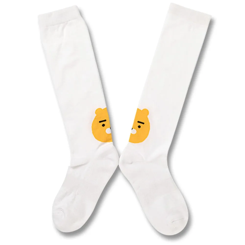 Kakao Friends Golf Smile Knee Golf Socks 2021 Women