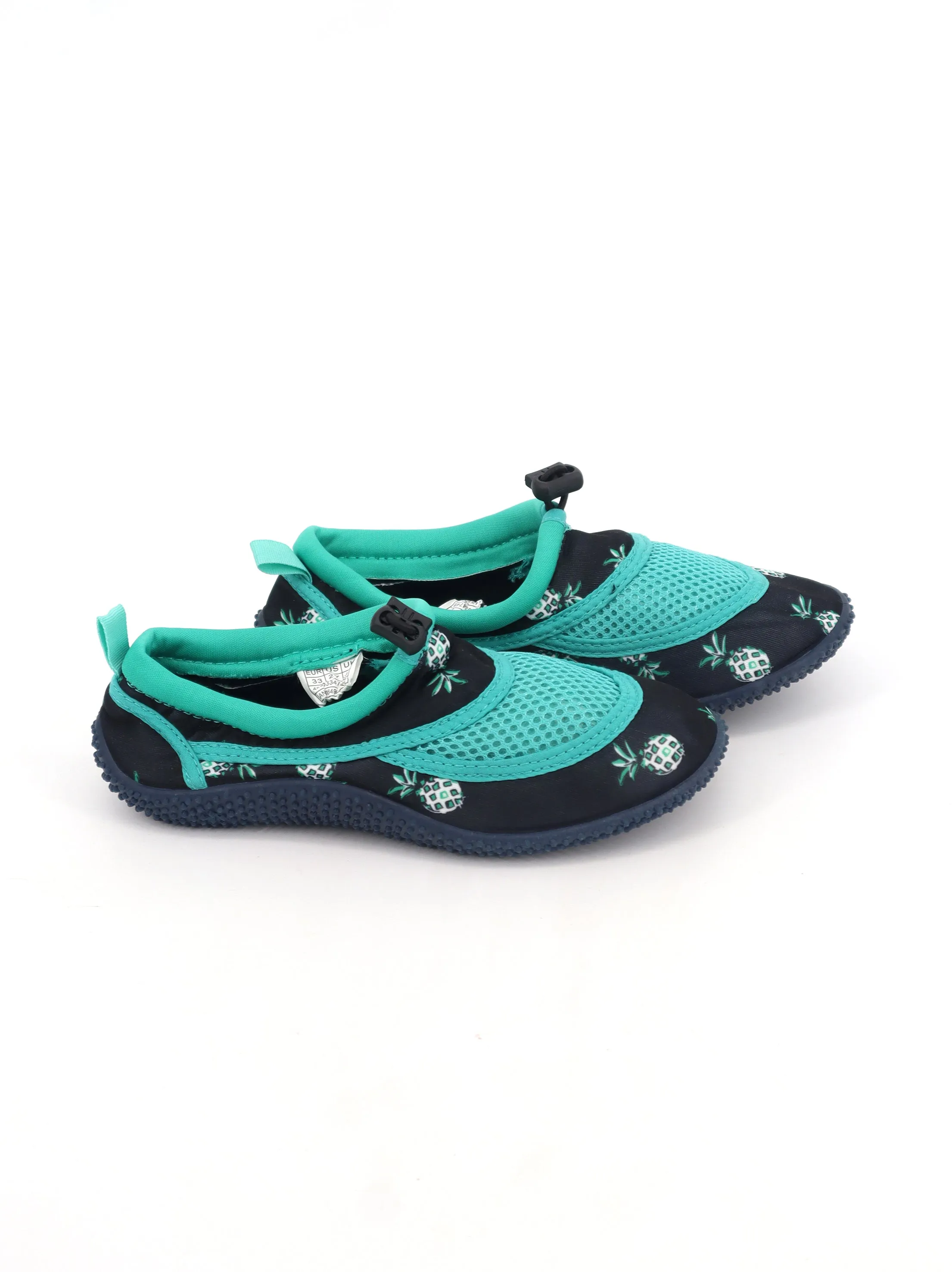 Kid's Boy Graphic Printed Water Shoes,Navy/Turquoise