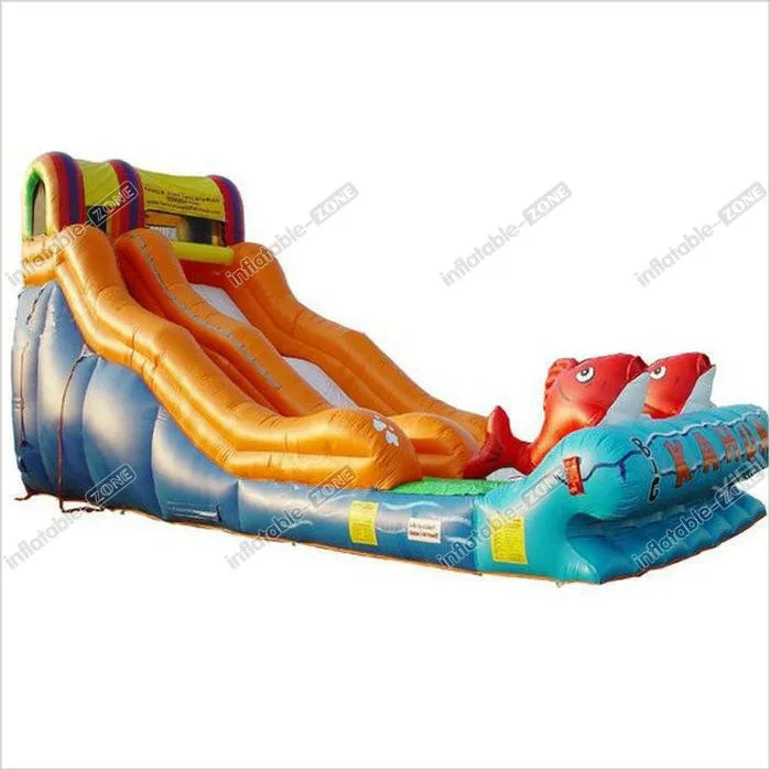 Kindergarten Baby Kahuna Large Inflatable Slide Inflatable Fun Slide Fire Resistance