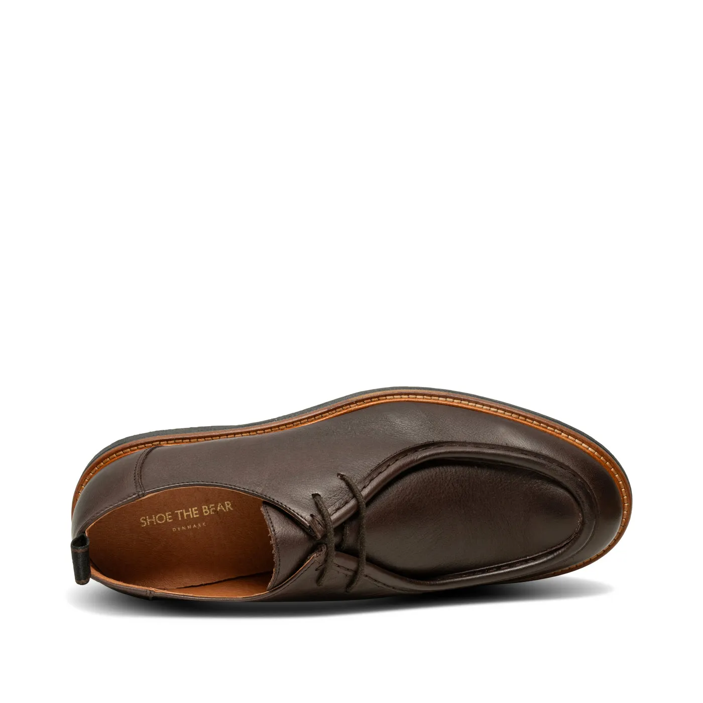 Kip wallabee leather - BROWN