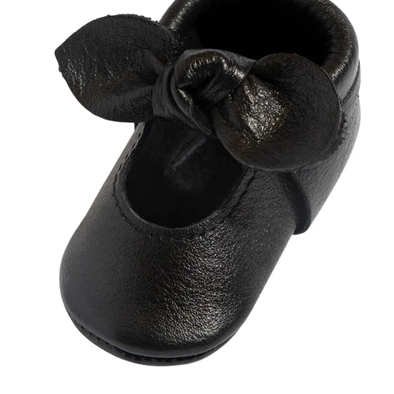 Knotted Bow Moccasins