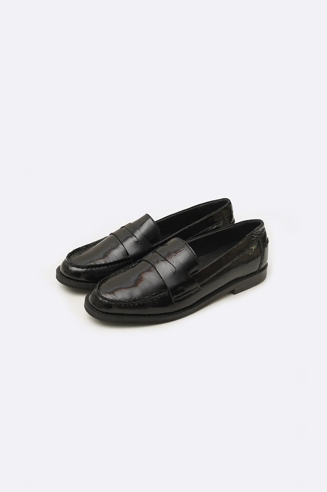 LEATHER PENNY LOAFERS