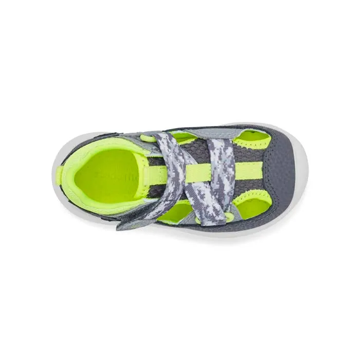 Little Boy Stride Rite SRTech Surf in Grey Camo