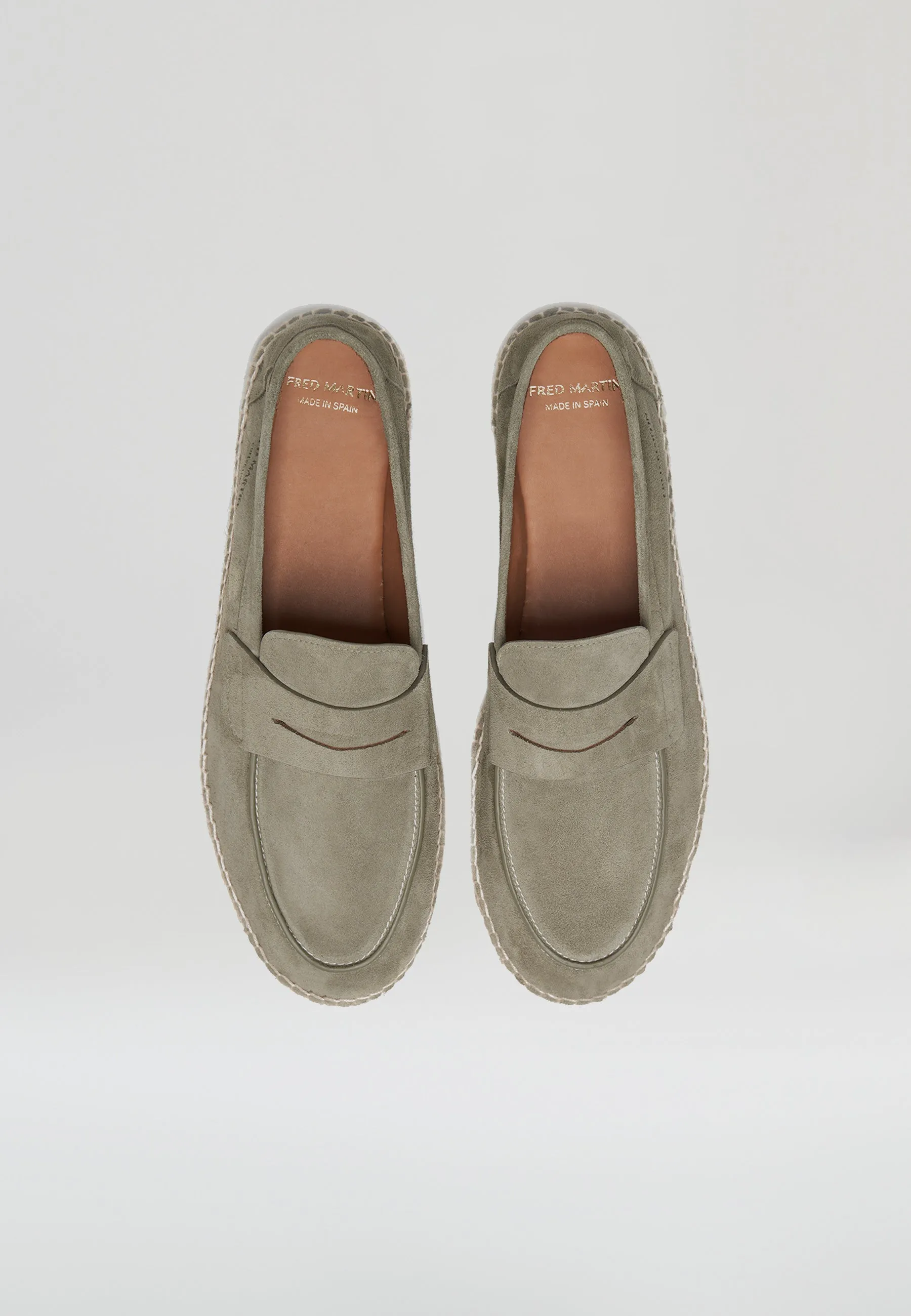 Loafers - Sage Suede