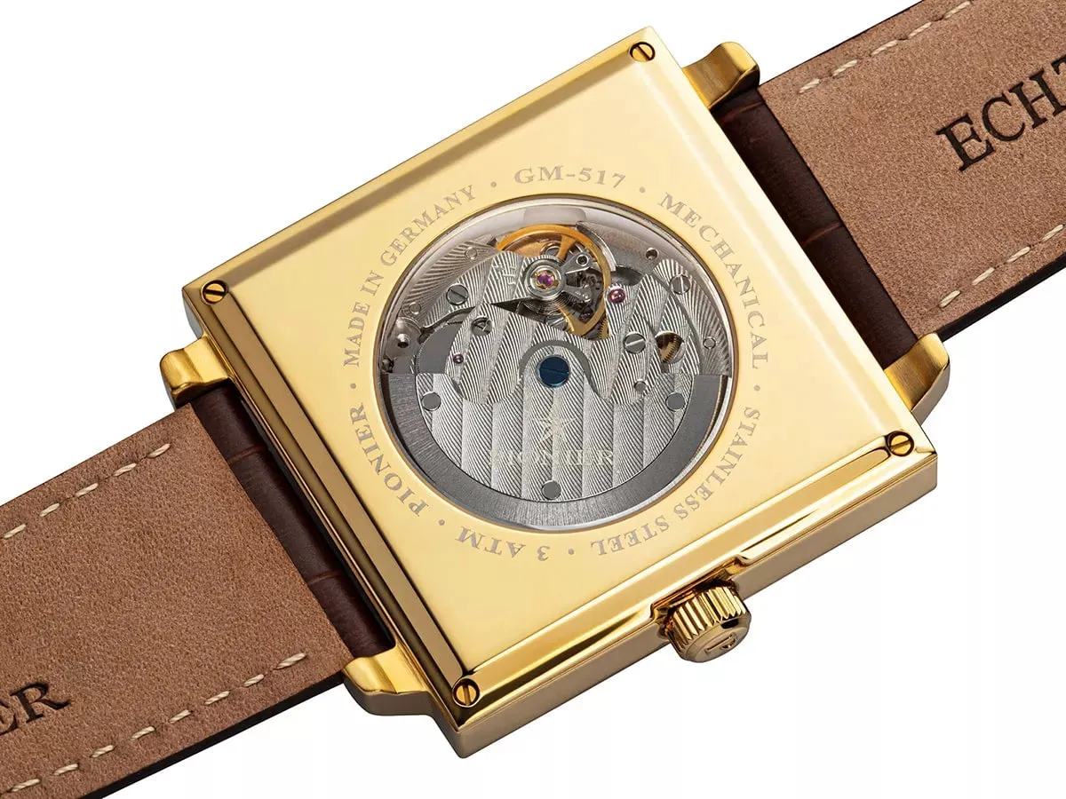 Louvre Pionier GM-517-3 | Gold | Made in Germany Watch