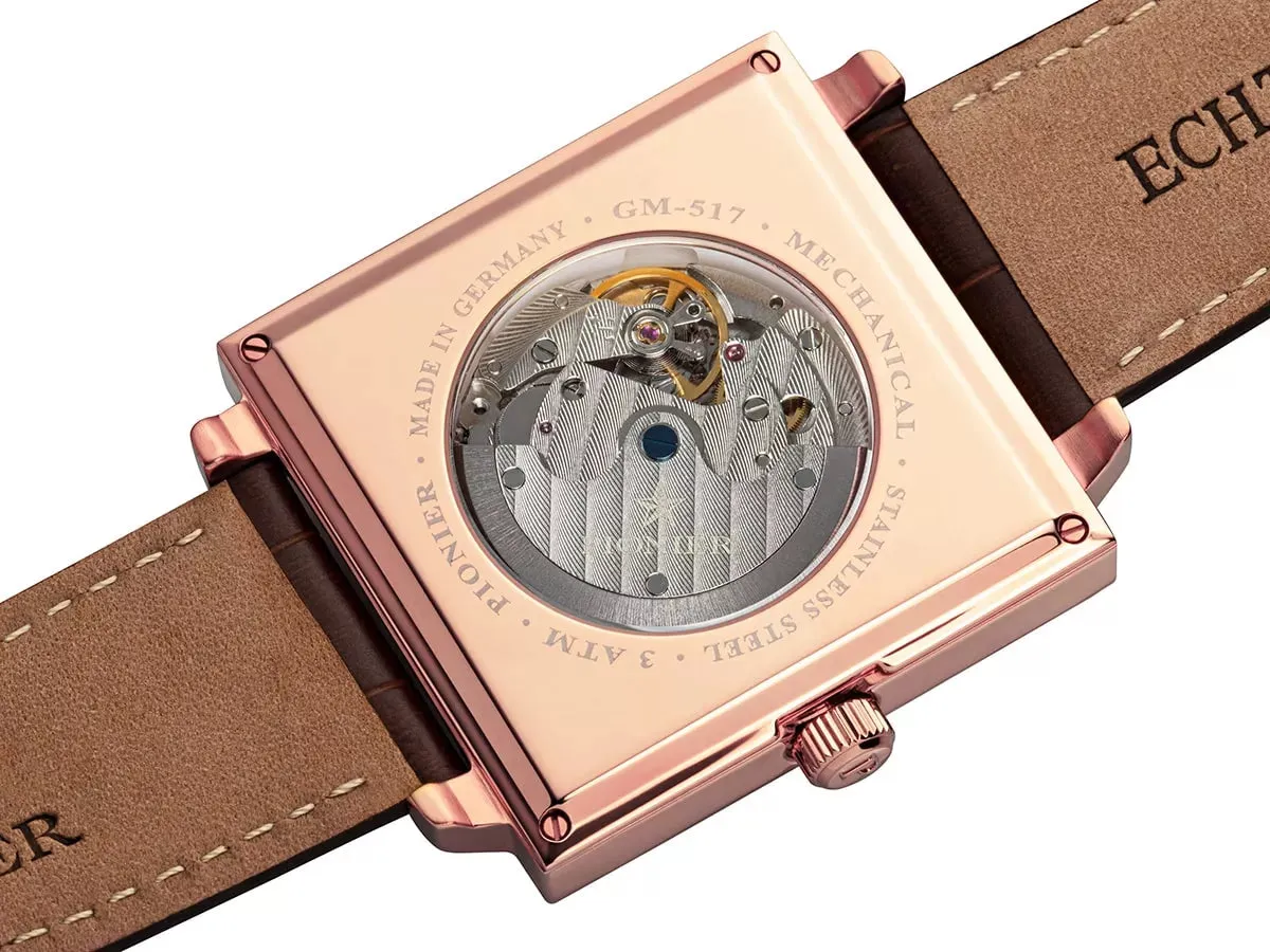 Louvre Pionier GM-517-5 | Rose |  Made in Germany Watch