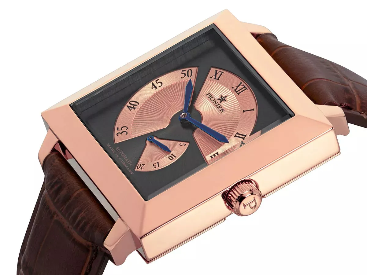 Louvre Pionier GM-517-5 | Rose |  Made in Germany Watch